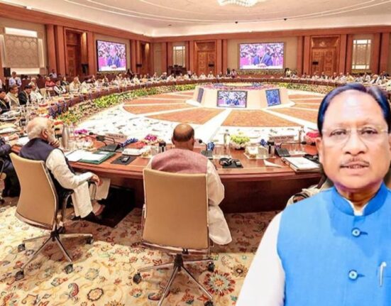विकसित छत्तीसगढ़ विजन डॉक्यूमेंट नीति आयोग 2025