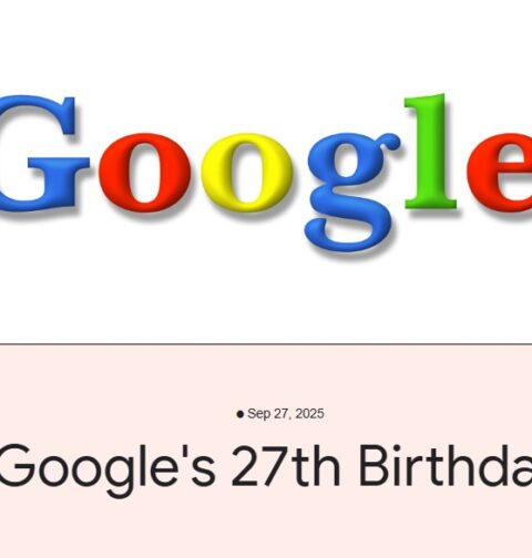 Google 27th birthday