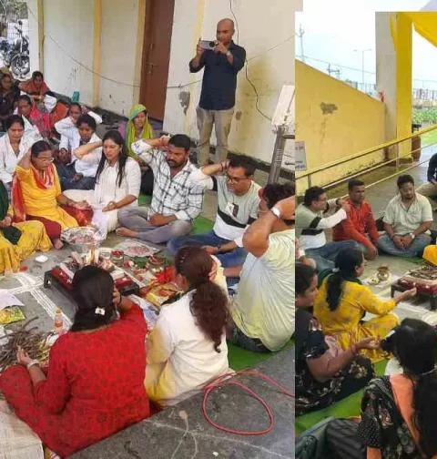 NHM employees strike