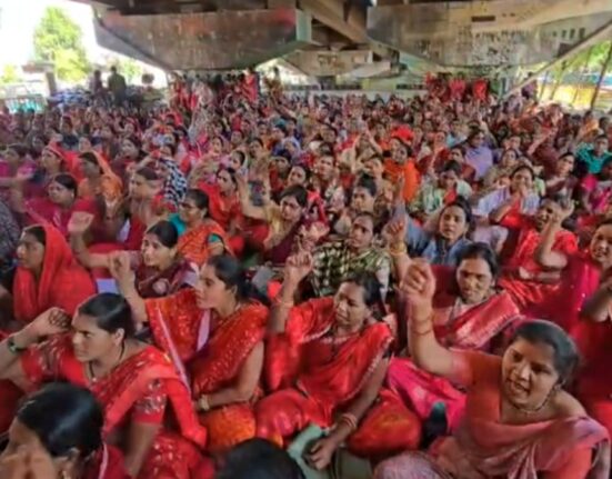 Anganwadi strike
